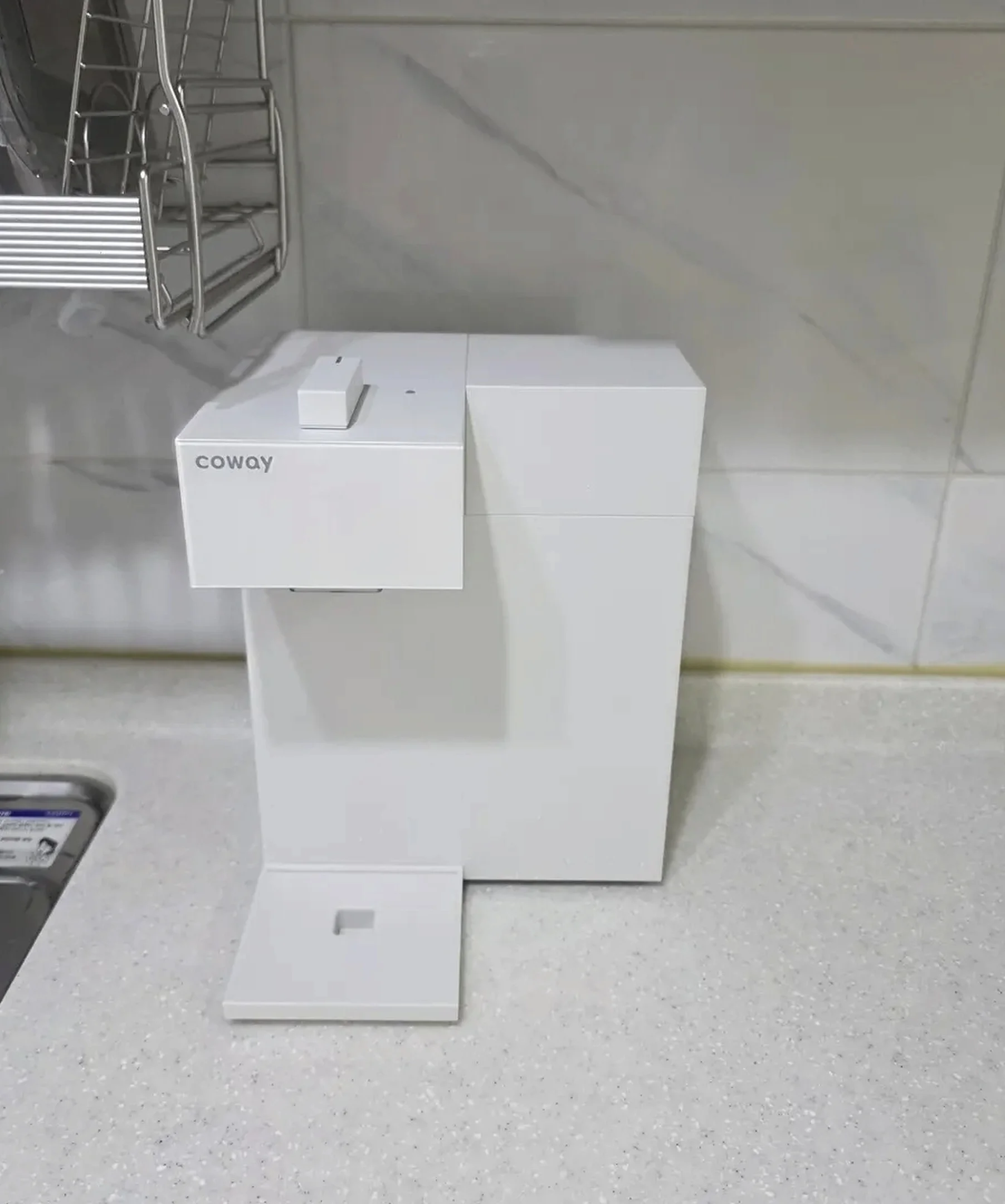 코웨이 p-2200n스위치정수기(정수만가능) 관양 설치 완료 현장 사진